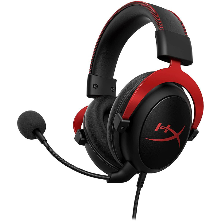 Геймърски слушалки HyperX Cloud II Red, черен/червен - 4P5M0AA