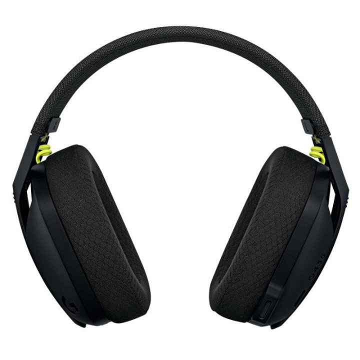 Геймърски безжични слушалки Logitech G435 Lightspeed, черен - 981-001052
