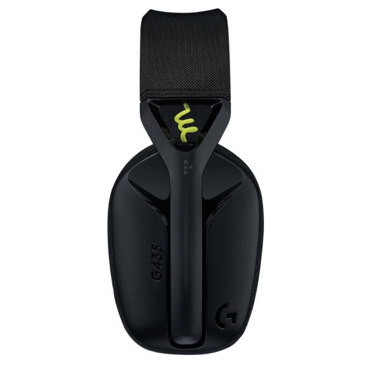 Геймърски безжични слушалки Logitech G435 Lightspeed, черен - 981-001052