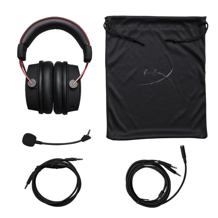 Геймърски слушалки HyperX Cloud Alpha Red - 4P5L1AM ABB