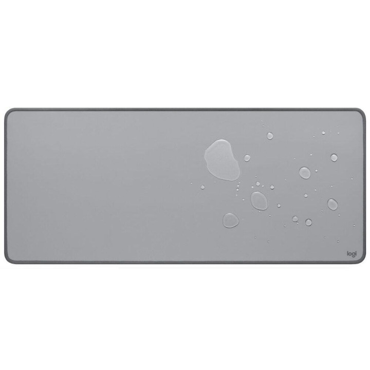 Геймърски пад Logitech Desk Mat Studio Series, Светло сив - 956-000052