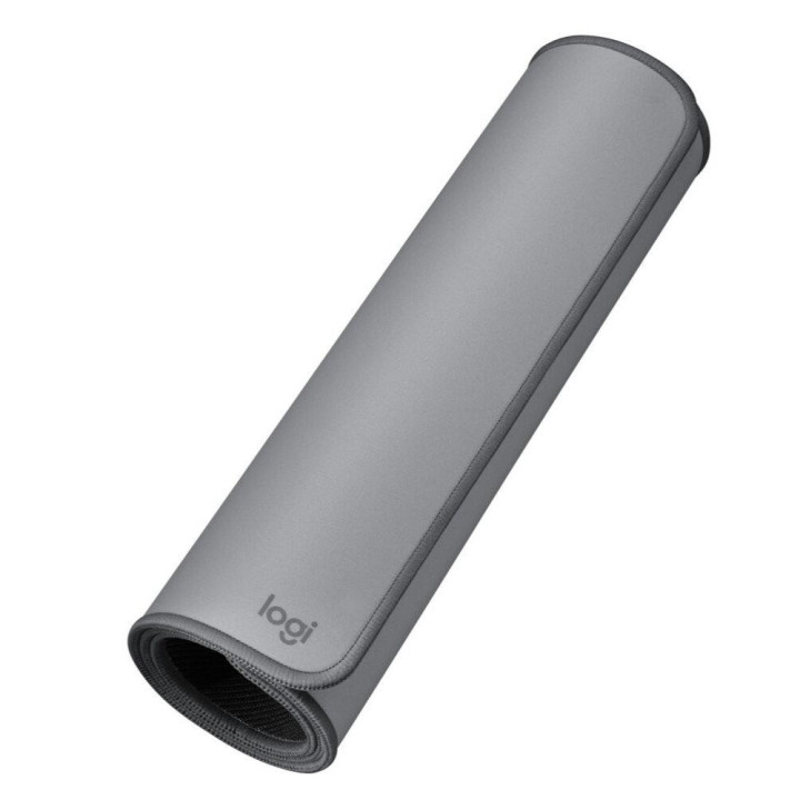Геймърски пад Logitech Desk Mat Studio Series, Светло сив - 956-000052