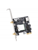Безжичен PCI Express адаптер Gigabyte GC-WB1733D-I, 2x2 802.11ac 160MHz, Bluetooth 5.0