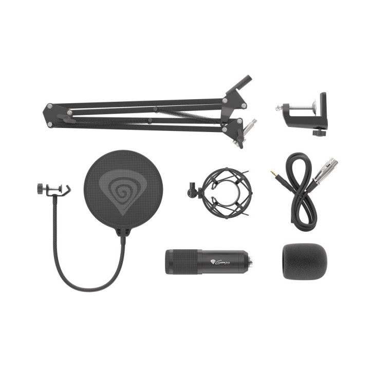 Микрофон Genesis Radium 300 Studio XLR ARM Popfilter - NGM-1695