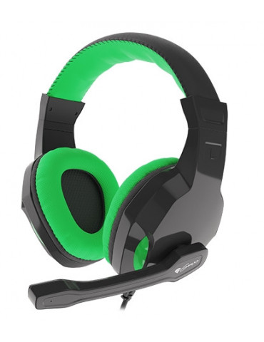 Геймърски слушалки Genesis Argon 100 Green - NSG-1435