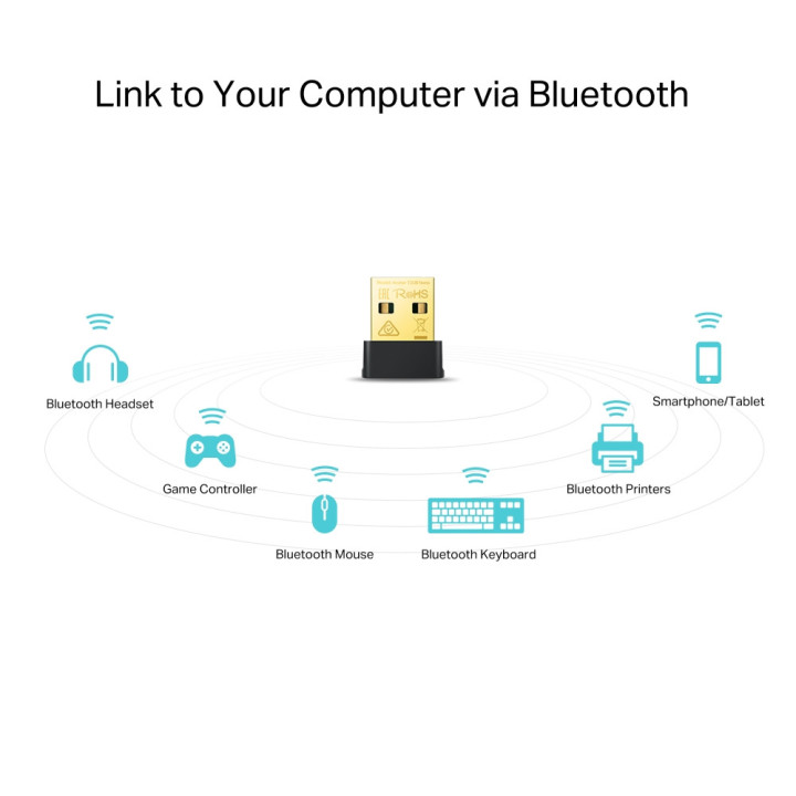 Nano Wi-Fi Bluetooth 4.2 USB адаптер TP-LINK Archer T2UB Nano, 433Mbps on 5GHz/200Mbps on 2.4GHz