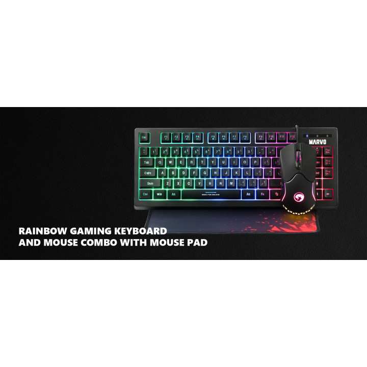 Геймърски комплект Marvo COMBO CM310 3-in-1 - MARVO-CM310