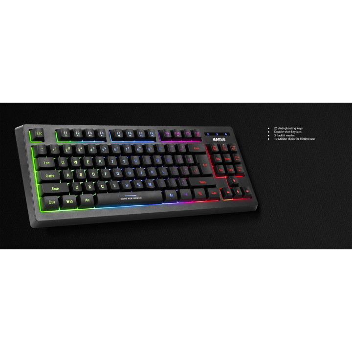 Геймърски комплект Marvo COMBO CM310 3-in-1 - MARVO-CM310