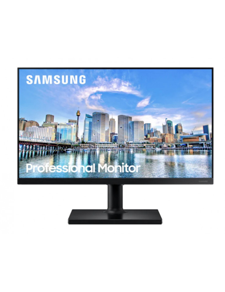 Монитор Samsung 23.8" 24T450, черен - LF24T450FQRXEN