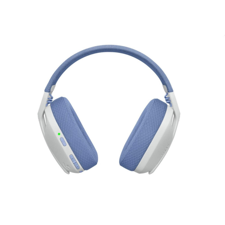 Геймърски безжични слушалки Logitech G435 Lightspeed, бял - 981-001074