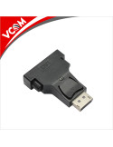 Адаптер VCom Adapter DisplayPort DP M / DVI F 24 5 Gold plated - CA332