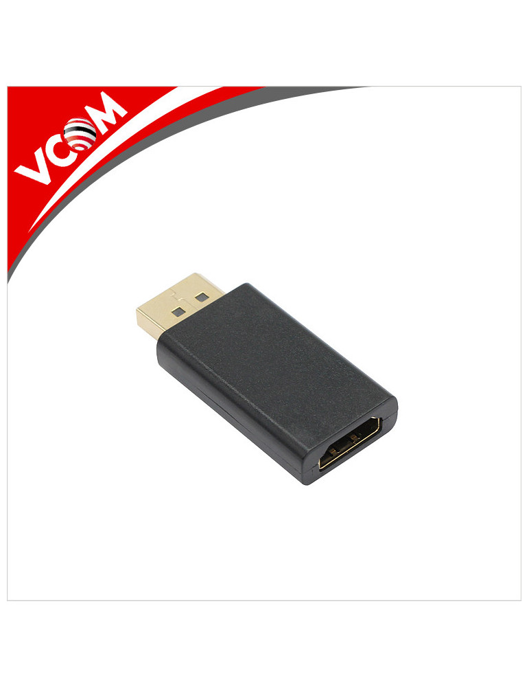 Адаптер VCom Adapter DisplayPort DP M / HDMI F Gold plated - CA331