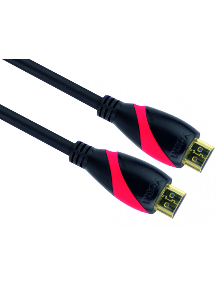 Кабел VCom HDMI v2.0 M / M 5m Ultra HD 4k2k/60p Gold - CG525-v2.0-5m
