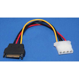 Адаптер VCom Adapter SATA Power M / Molex 4pin - CE359-0.15m