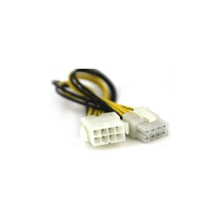 Кабел Vcom Extension Cable 8pin EPS ATX - CE314-0.3m
