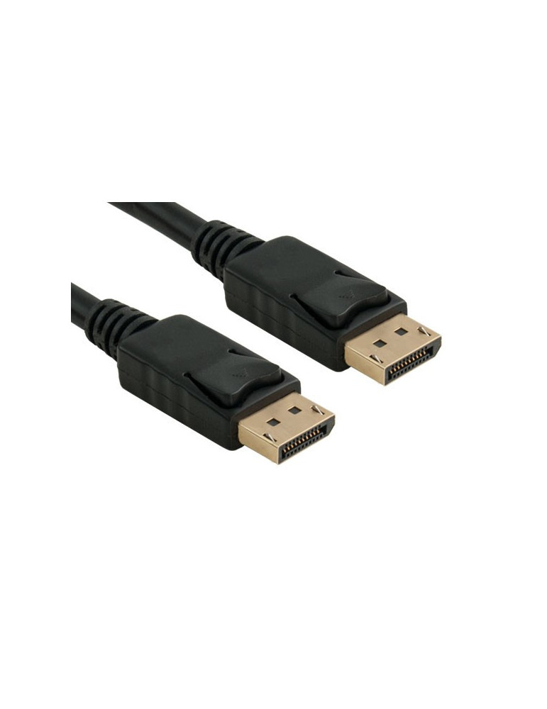 Кабел Vcom Display Port DP M / M Black - CG631-B-1.8m