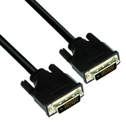 Кабел Vcom DVI 24 1 Dual Link M / M - CG441-5m