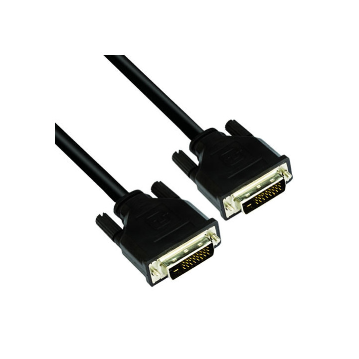 Кабел Vcom DVI 24 1 Dual Link M / M - CG441-5m
