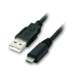 Кабел Vcom USB 2.0 AM / Micro USB M 2.5A - CU271-0.5m