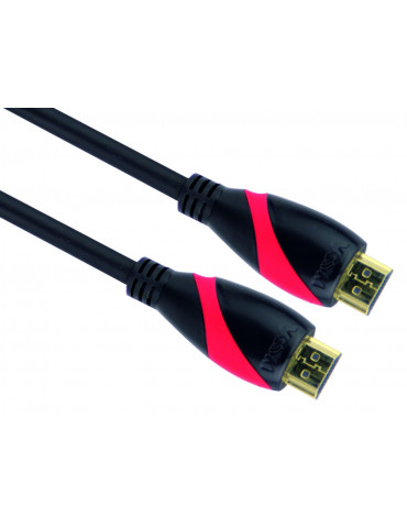 Кабел Vcom HDMI M / M Ultra HD 4k2k Gold v1.4 ethernet 3D - CG525-15m