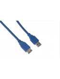 Кабел Vcom USB 3.0  Extension AM / AF - CU302-1.8m