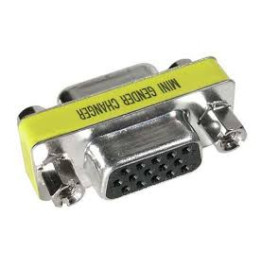 Кабел Vcom Adapter VGA HD15 F / F - CA082