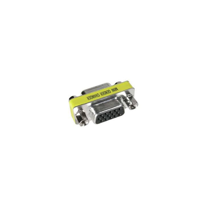 Кабел Vcom Adapter VGA HD15 F / F - CA082