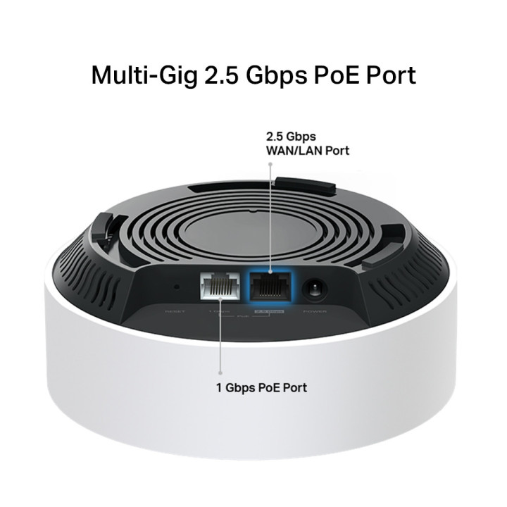 Безжична Wi-fi 6 Mesh система TP-Link Deco X50-PoE(1-pack) AX3000