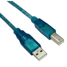 Кабел Vcom USB 2.0 AM / BM - CU201-TL-1.8m