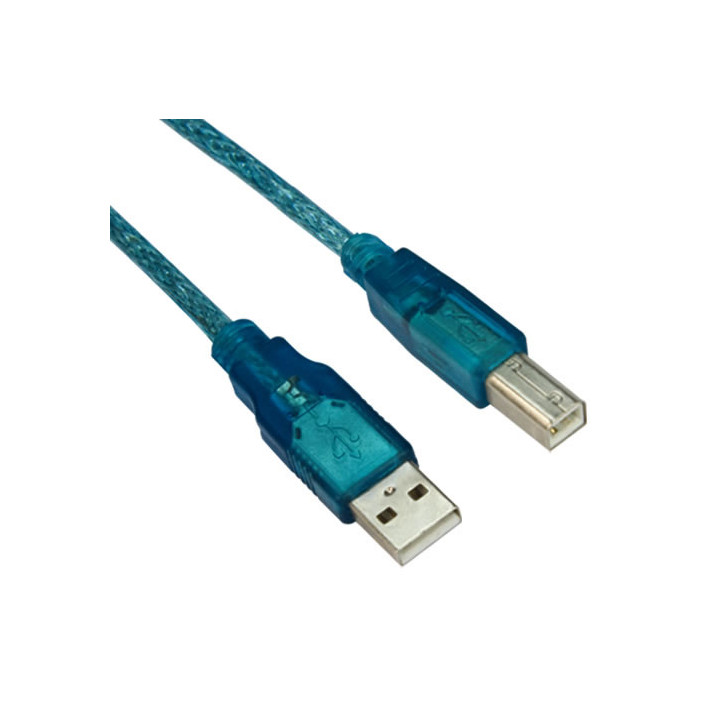 Кабел Vcom USB 2.0 AM / BM - CU201-TL-1.8m