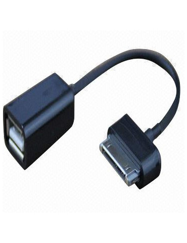 Кабел Vcom OTG Samsung M / USB AF Black - CU277-0.15m