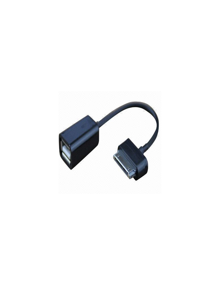 Кабел Vcom OTG Samsung M / USB AF Black - CU277-0.15m