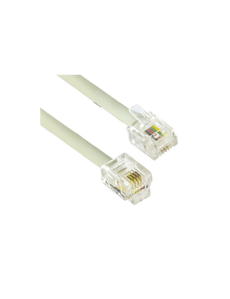 Кабел Vcom Phone Cord 6P4C/6P4C - CT046-1.5m