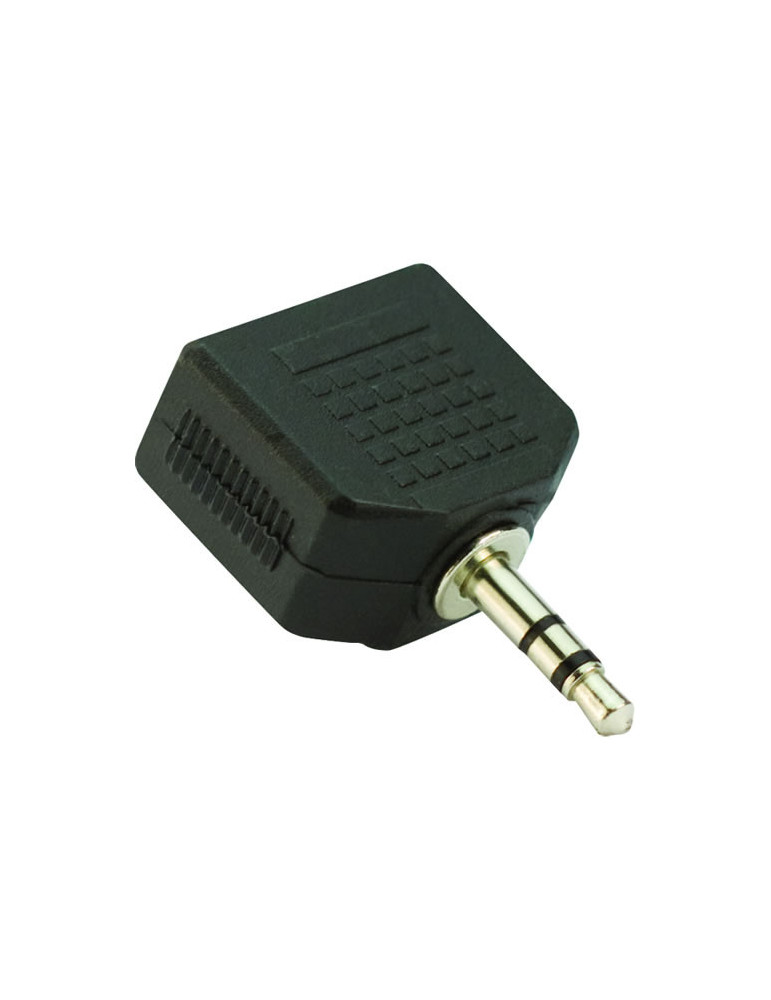 Адаптер Vcom Adapter 3.5mm Stereo M / 2x 3.5mm ST F - CA511