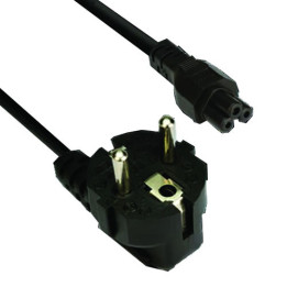 Кабел Vcom Power Cord for Notebook 3C - CE022-1.5m