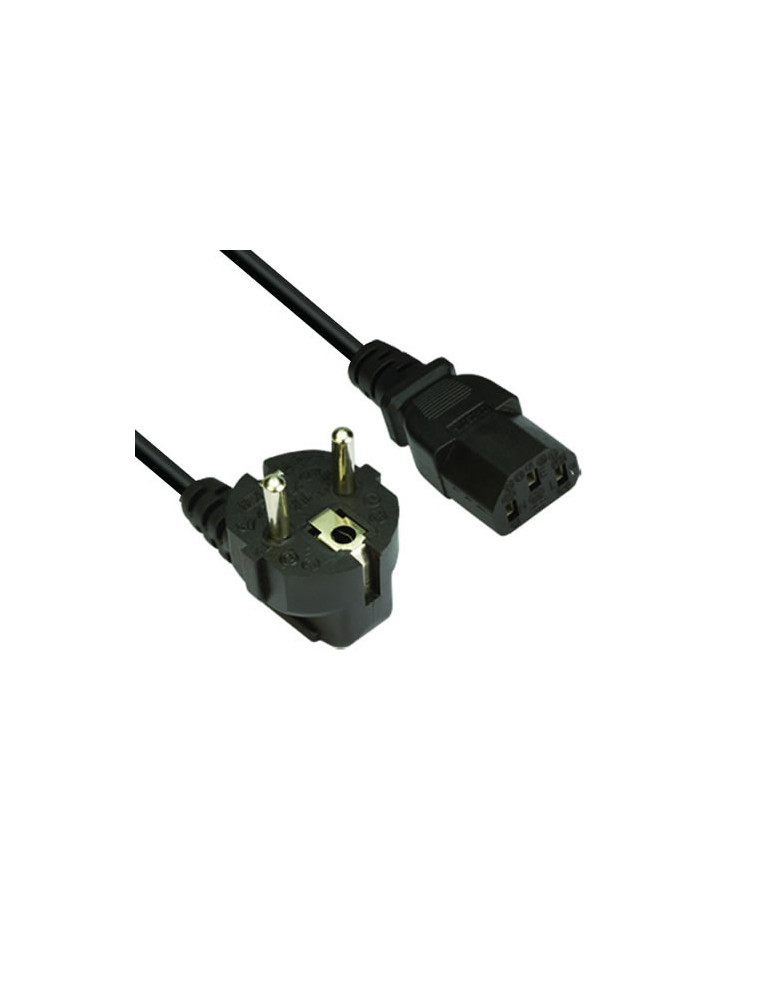 Кабел Vcom Power Cord Computer schuko 220V - CE021-1.5m