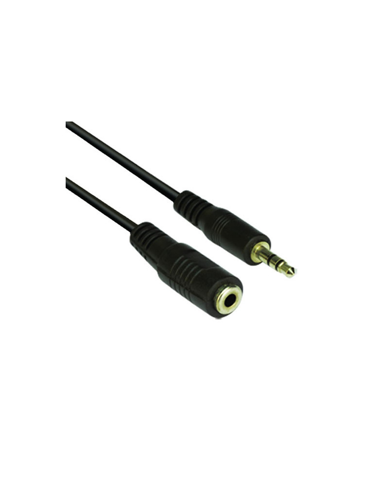 Кабел Vcom 3.5mm Stereo M / F - CV202-5m