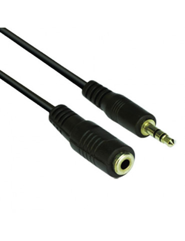 Кабел Vcom 3.5mm Stereo M / F - CV202-3m