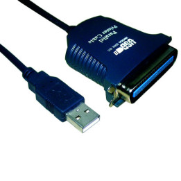 Кабел Vcom USB to Printer LPT - CU806-1.2m