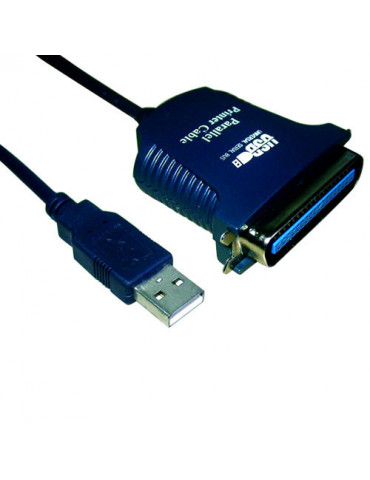 Кабел Vcom USB to Printer LPT - CU806-1.2m