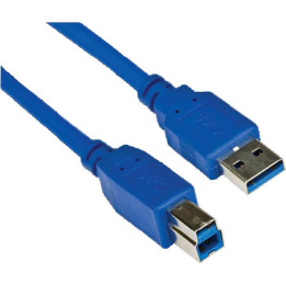 Кабел Vcom USB 3.0 AM / BM - CU301-1.5m