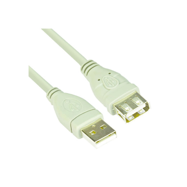 Кабел Vcom USB 2.0 AM / AF - CU202-5m