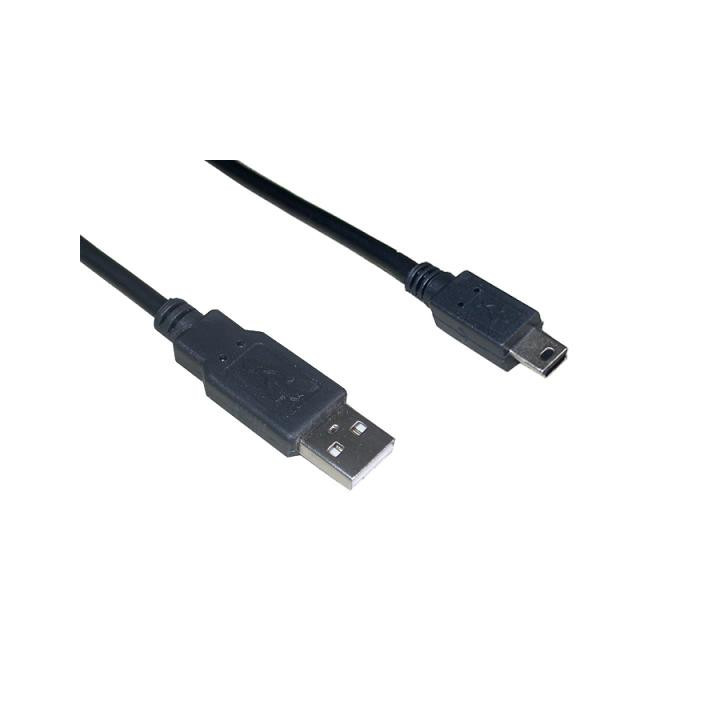 Кабел Vcom USB 2.0 AM / Mini USB 5pin - CU215-3m