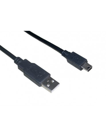 Кабел Vcom USB 2.0 AM / Mini USB 5pin - CU215-1.5m