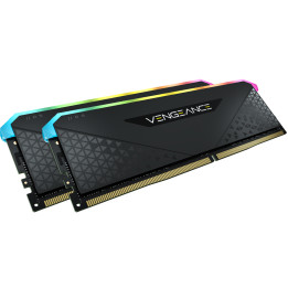 RAM памет Corsair 16GB(2x8GB) 3200MHz DDR4 Vengeance RGB RS - CMG16GX4M2E3200C16