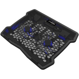 Охлаждаща поставка Canyon dual-fan с USB хъб, 10”-15.6” - CNE-HNS03