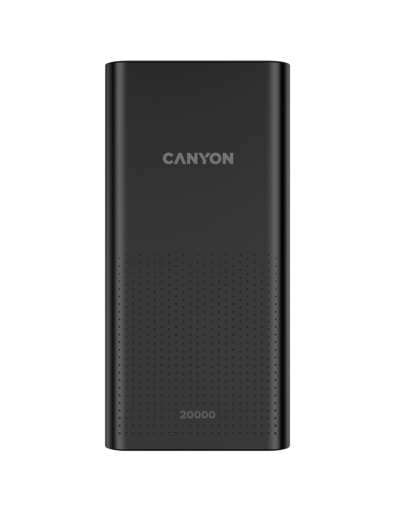 Външна батерия Canyon  PB-2001 20000mAh, черен - CNE-CPB2001B