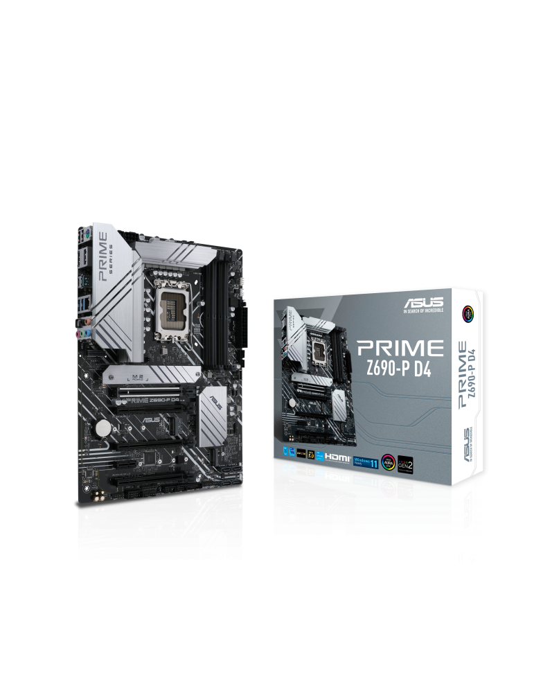 Дънна платка ASUS PRIME Z690-P D4 - 90MB18P0-M0EAY0