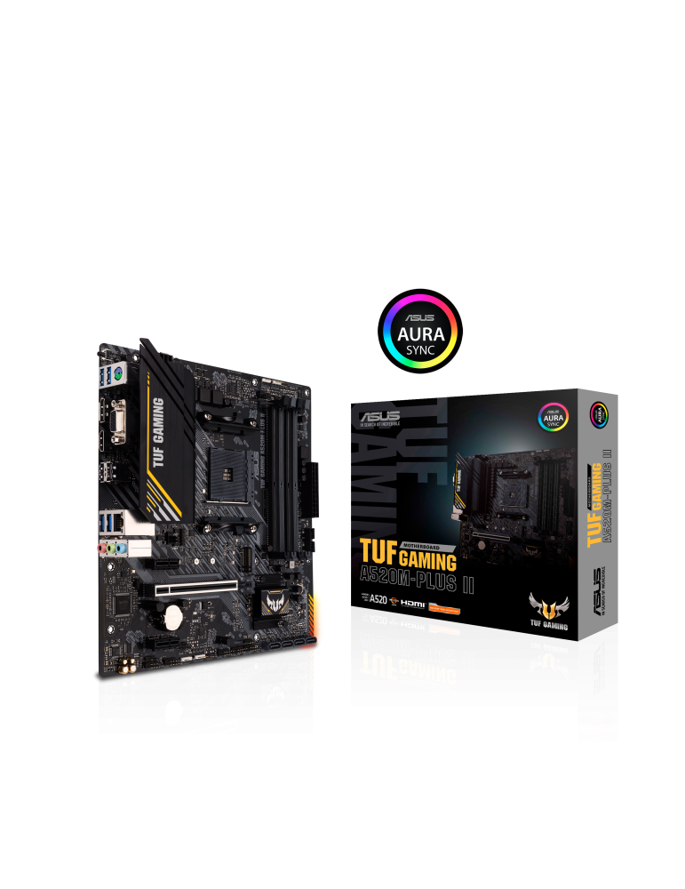 Дънна платка ASUS TUF GAMING A520M-PLUS II - 90MB1500-M0EAYO