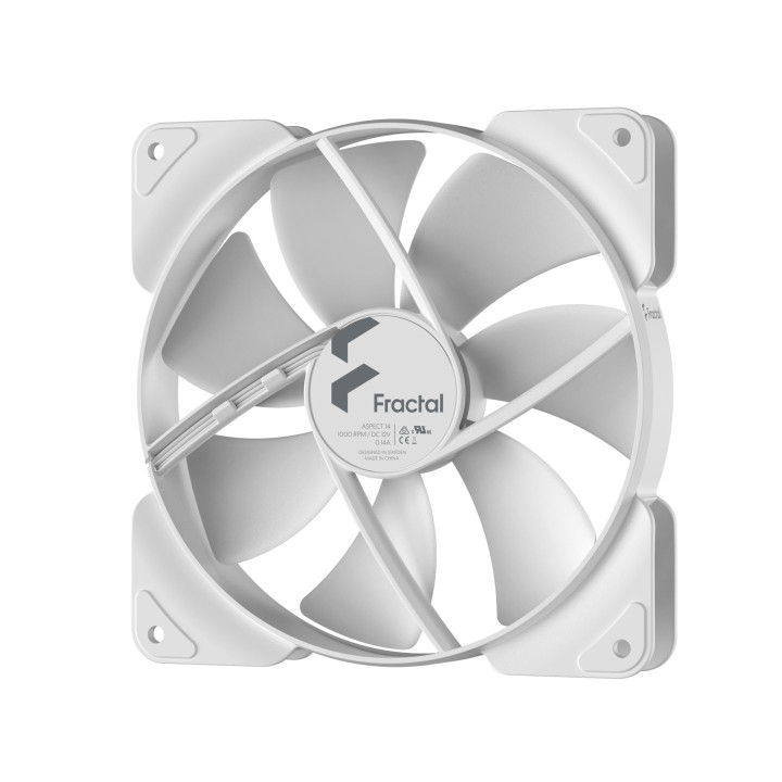 Вентилатор Fractal Design ASPECT 14 140MM, бял - FD-F-AS1-1402